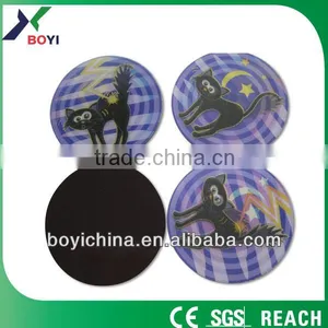 Cartoon Black Cat Kids Toy 3D Animals Fridge Magnet thumbnail-1