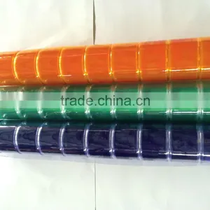 Orange Green Blue Soft Folding Plastics PVC Curtains thumbnail-1