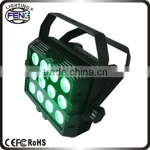 Rechargeable Battery Power IP65 12pcs 6in1 Wireless Dmx Outdoor Waterproof Led Par Light thumbnail-2