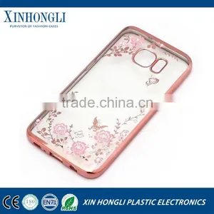 Custom Electroplate Soft Tpu pc Case for Samsung Galaxy s7 S7edge ,electroplating Tpu Case thumbnail-6
