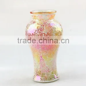 Glass Mosaic Vase thumbnail-1