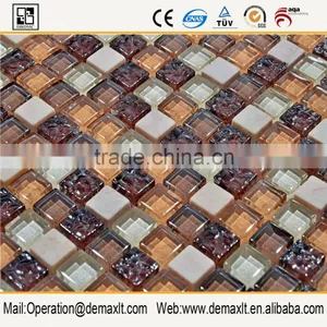 Mosaic Glass / Red Glass Mosaic / Cheap Glass Mosaic thumbnail-2