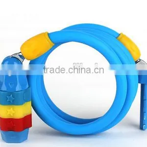Children Bicycle Lock Accessories Environmental Children's Puzzle Lock Mountain Bike Lock Password Lock thumbnail-1
