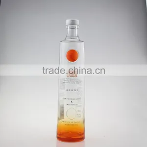 Be Sought After Champagne Frosted Bottles Brand Brandy Bottles 600ml Spary Black Bottle Cork thumbnail-1