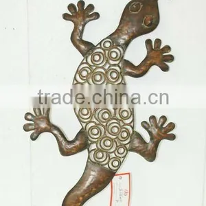 Decorative Gecko Metal Wall Decor thumbnail-1