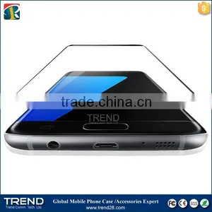 China Wholesale Curved Tempered Glass Screen Protector for Samsung Galaxy s7 Edge thumbnail-5