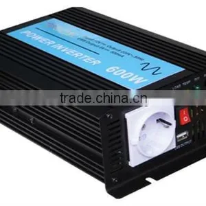 600W Pure Sine Wave Solar Power Inverter 48V DC Input, 110V/220V AC Output, With USB Model No.: YP600S12 thumbnail-1