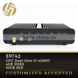 Factory Price pc Power Supply Computer i7 4K Gaming Dual Lan Desktop pc thumbnail-1