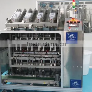 Full-automatic Facial Mask Plastic Bag Filling Sealing Machine thumbnail-5