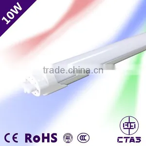 Hot Sale High Brightness 0.6m LED Tube PF>0.9 CRI>80 Pass CE and RoHS 10W t8 Led Tube thumbnail-1
