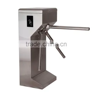 Awesome !!! Nice Price Drop Arm Manual Type Tripod Stainless Steel Turnstile For Park Admission thumbnail-1
