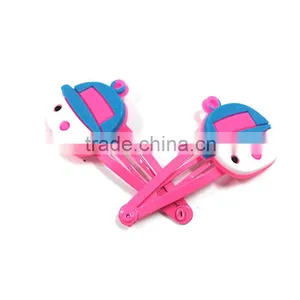Factory Price Cheap Custom Cartoon Topper Magnetic Hair Clip thumbnail-1