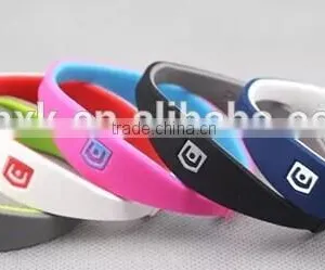 Rubber Wristband Pure Strength Silicone Bio Magnetic Bracelet thumbnail-2