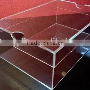 Customize Good Looking Clear Acrylic Shoe Box Factory Whole Sale thumbnail-2