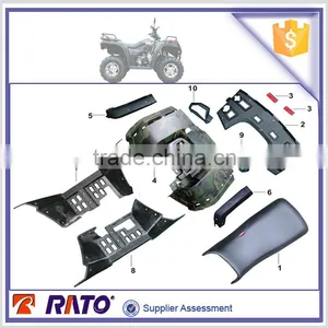 Hot Sale Atv Body Parts Foot Pedal thumbnail-1