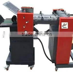 Paper/Brochure Folding Machine in Red and WhiteJN380 thumbnail-1