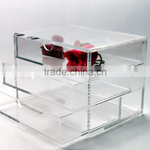 Customized Acrylic Makeup Display Acrylic Makeup Organizer thumbnail-1