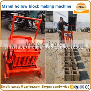 Concrete Hollow Block Making Machine Price thumbnail-3