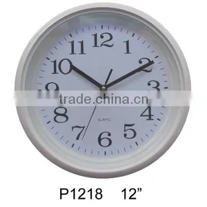 Promotional Cheap 12inches Plastic Wall Clock thumbnail-1