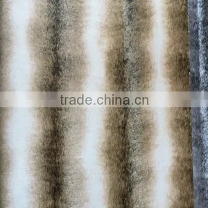 Strip Fake Fur Pattern Vinyl Wallpaper thumbnail-4