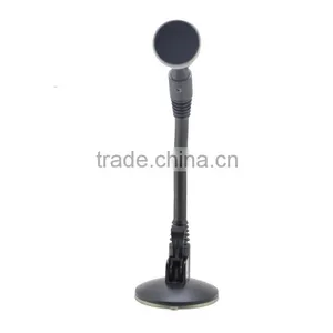 New Mini Car Mount Dashboard Mount Long Arm Bracket Mobile Phone Magnetic Holder Strong Adhesive 360degree Rotate for 3-5.7" Pho thumbnail-1
