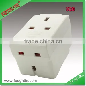 Universal Socket Travel Adaptor 13A UK Socket With Fuse International Travel Socket thumbnail-2