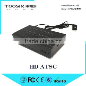 2016 Cheapest Good Quality China Sipplier Digital tv Converter Set Top Box ATSC Receiver for More Country Market thumbnail-1