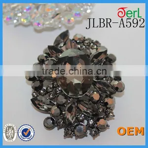 Fashion Jewelry Bulk Rhinestone Vintage Brooches thumbnail-4