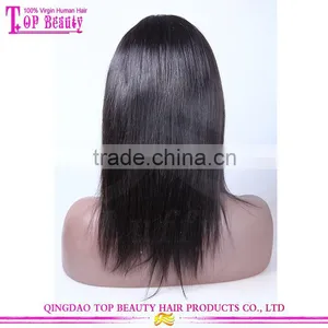Hot Sale French Lace Base Wig Cheap Brazilian Silk Top Lace Front Wigs With Baby Hair thumbnail-5