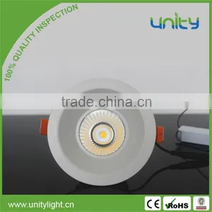 Indoor Light CE RoHS Approved Aluminum LED Downlight Housing 10W 4 Inch COB LED Downlight thumbnail-1