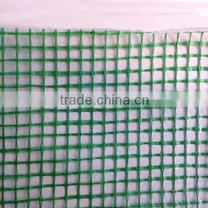 150 Gram Grid Type Green Color Plastic Tarpaulin thumbnail-1