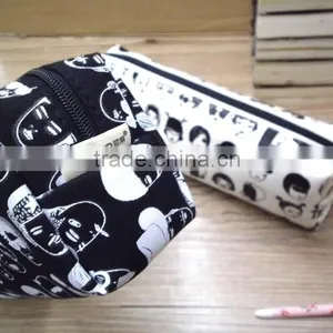 Cheap Custom Printed School Pencil Case With Zipper for Teenagers thumbnail-2