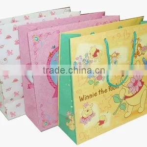 Carton Pattern Printed Paper Bag With Handle for Baby thumbnail-1