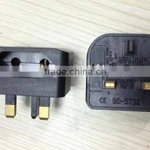 European to uk Fused Power Plug Adapter thumbnail-3