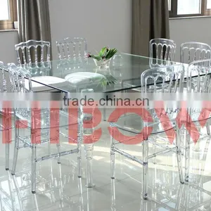 Glass Banquet Table/glass Dining Table thumbnail-1
