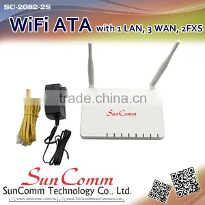 SC-2082-2S With 1 WAN, 3 LAN, 2 FXS WiFi VoIP ATA thumbnail-4