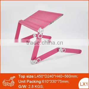 Multifunctional Folding Comfortable Portable Laptop Stand With Mouse Pad thumbnail-1