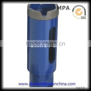 Dry Turbo Segmented Side Protection Diamond Core Drill Bit for Marble thumbnail-6
