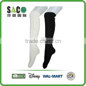 Plain Color Cable Jacquard Acrylic Knee-high Floor Socks thumbnail-1
