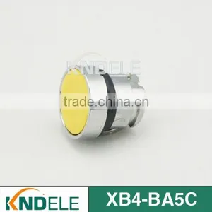 Flat Momentary Push Button Switch Caps Yellow XB4-BA5C thumbnail-1