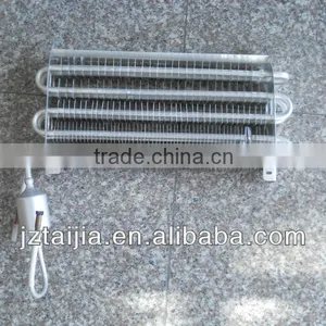 Freezer Spare Parts Finned Aluminum Tube Condenser thumbnail-1