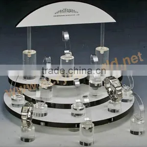 Customise Top Quality Frosted Acrylic Watch Display Stand thumbnail-3