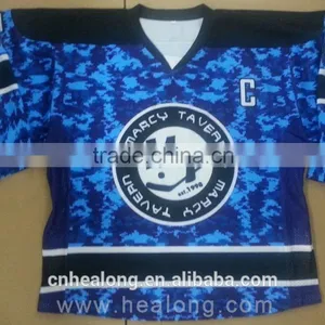 Camo Custom Made Ice Hockey Jersey Sublimation Team Set Clothing Design thumbnail-1