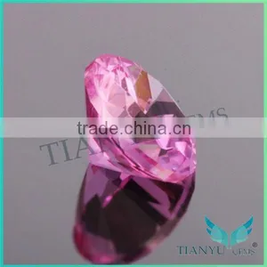 Wuzhou Wholesale Synthetic Diamonds 2# Ruby Gems Ruby Corundum Stone thumbnail-3