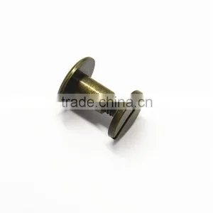 9mm Flat Belt Buckle Screws Chicago Screw thumbnail-3