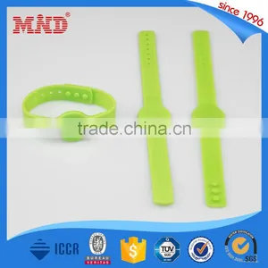 MDSW47 Silicon Wristband Debossed Wristband for Swimming Pool RFID Wristband thumbnail-2