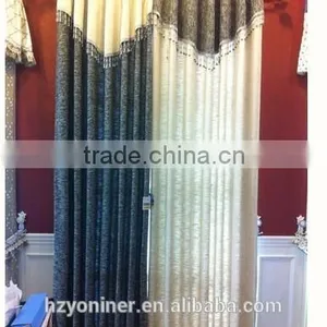 2015 Hot Sale 018 Linen Like Curtain Fabric ; Made up Curatin in Hotel or Home thumbnail-1