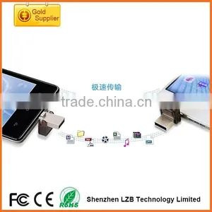 High Quality Portable Design Universal Cellphone OTG USB Flash , Portable Cellphone USB OTG USB Flash thumbnail-1