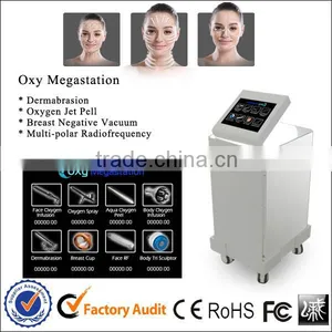 2014 Dermabrasion Oxygen RF New Powerful Negative Pressure Cosmetic Equipment thumbnail-1