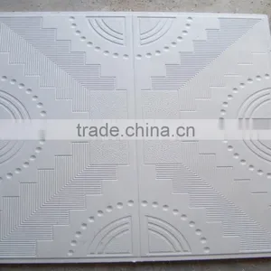 600X600mm Thickness 10mm Gypsum Ceiling Tiles From Factory thumbnail-2